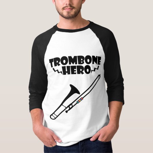 Trombone Hero T-shirt (Voorkant)