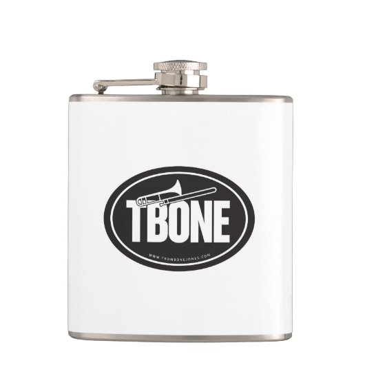 Trombone Hip Flask Heupfles (Voorkant)