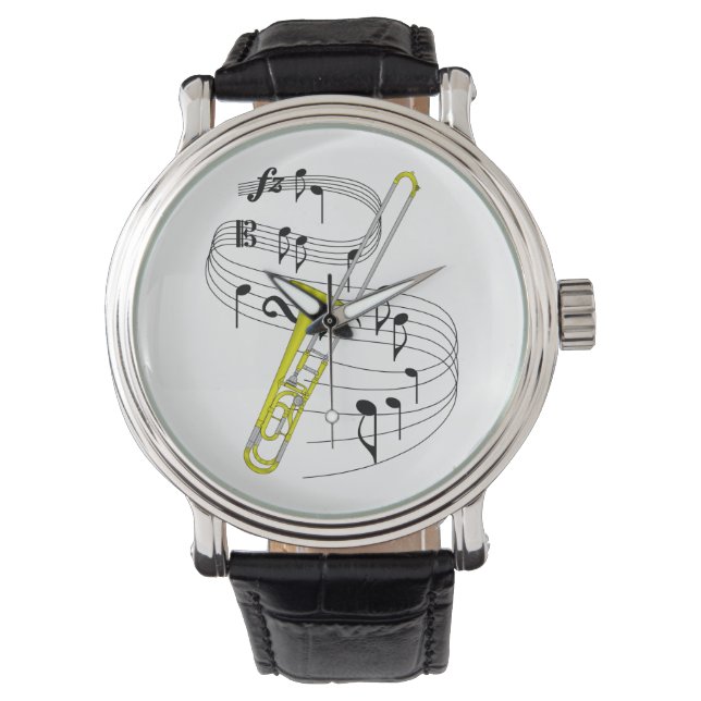 Trombone! Horloge (Voorkant)
