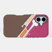 Trombone iPhone 16 Hoesje (Achterkant horizontaal)