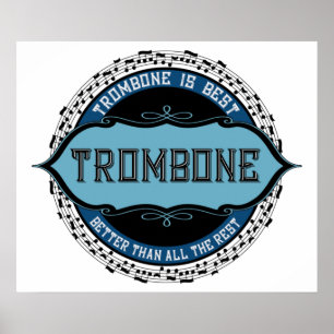 Trombone is het beste poster