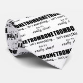 Trombone is niet alles stropdas (Opgerold)