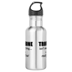 Trombone is niet alles waterfles