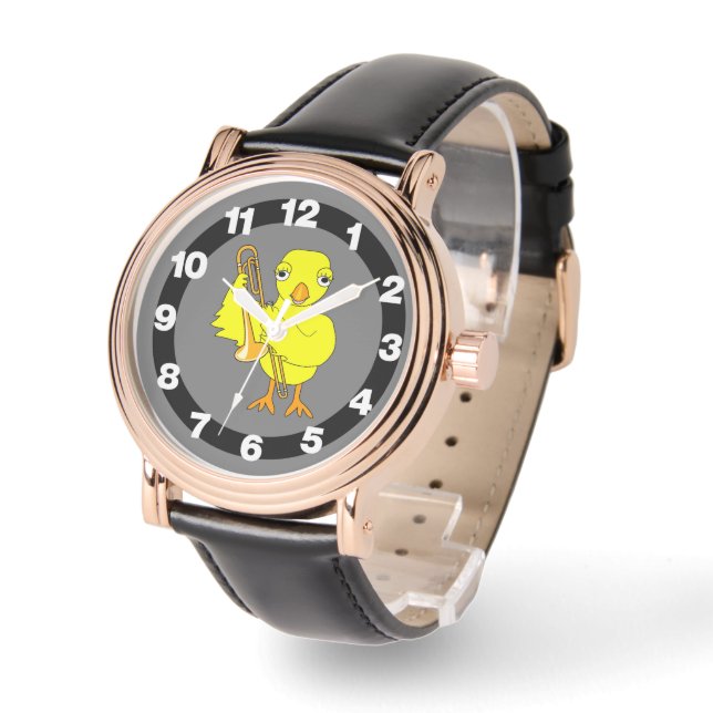 Trombone Kuiken Horloge (Hoek)