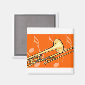 Trombone Magneet (Voorkant / Achterkant)