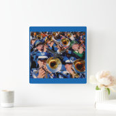 trombone menigte AKA band geeks gegaan wild Vierkante Klok (Huis)