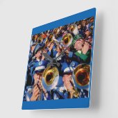 trombone menigte AKA band geeks gegaan wild Vierkante Klok (Hoek)