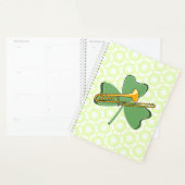 Trombone met klaverblad planner (Display)