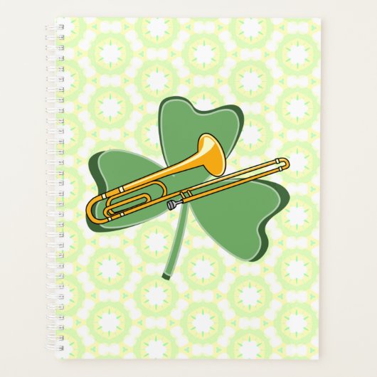 Trombone met klaverblad planner (Voorkant)
