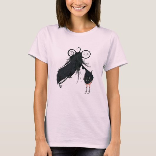 Trombone Monster Girly T T-shirt (Voorkant)