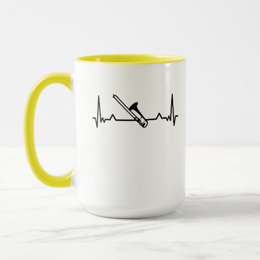 Trombone Music Heartbeat Funny Gifts Mok (Links)