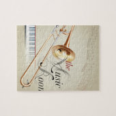 Trombone Music Room Legpuzzel (Horizontaal)
