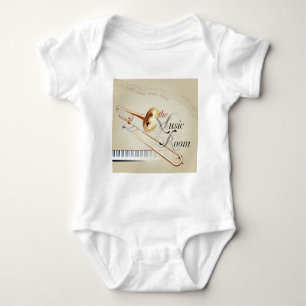 Trombone Music Room Romper