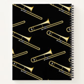 Trombone Musician Band Carnet enseignant (Dos)