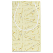 Trombone Musician Band Enseignant Petit sac cadeau (Dos)