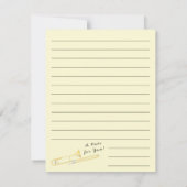 Trombone Musician Band Teacher Hartelijk dank Bedankkaart (Achterkant)