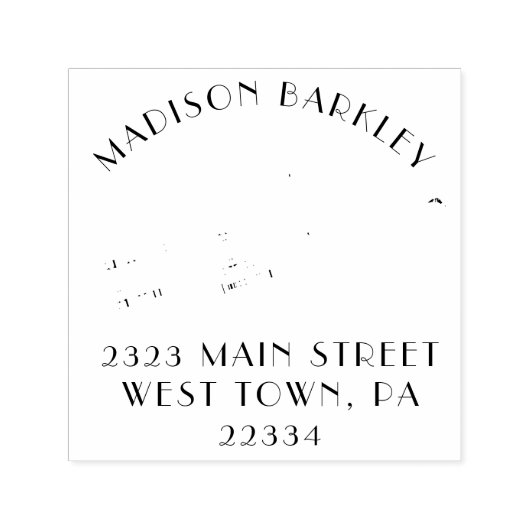 Trombone Musician Band Teacher Self-Inking Stamp Zelfinktende Stempel (Design)