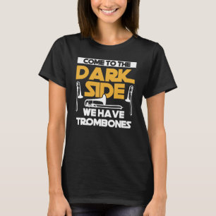 Trombone Muzikant Humor voor Trombonist Speler T-shirt