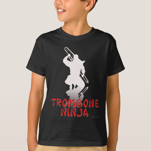 Trombone Ninja T-shirt (Voorkant)