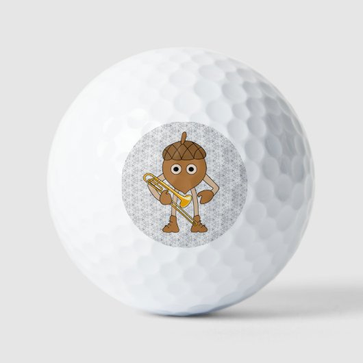 Trombone Nut Golfballen (Voorkant)