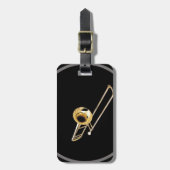 "Trombone"-ontwerpcadeaus en -producten Bagagelabel (Voorkant verticaal)