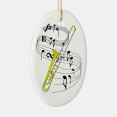 Trombone Ornament (Rechts)