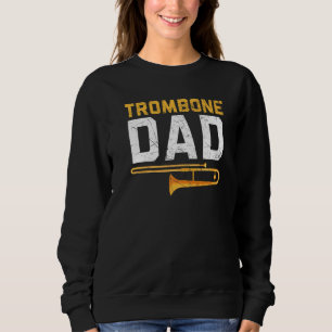 Trombone Papa Muziekinstrument Muzikant Vaderdag Trui