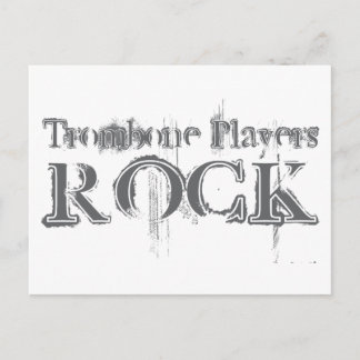 Trombone Players Rock Briefkaart