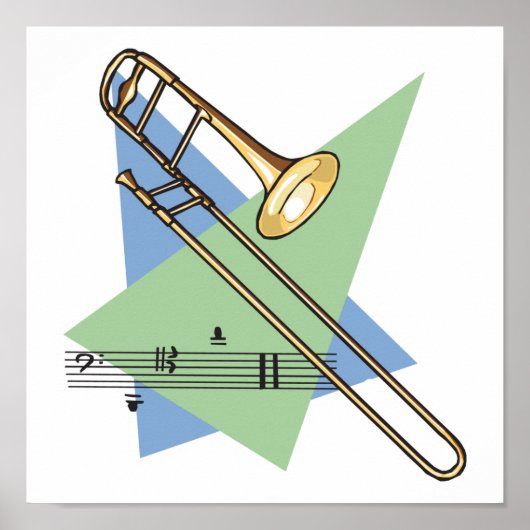 trombone poster (Voorkant)