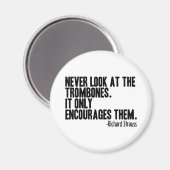 Trombone Quote Magneet (Voorkant / Achterkant)