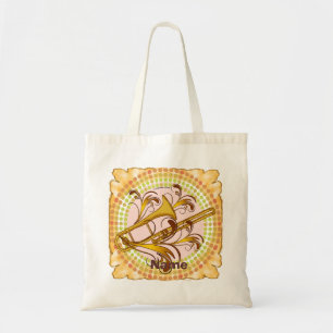 Trombone Ritme boodschappentas Tote Bag