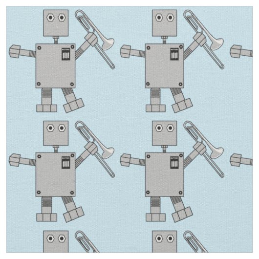 Trombone Robot Stof (Close Up)