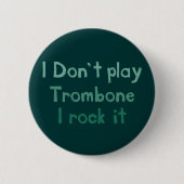 Trombone Rock It Button (Voorkant)