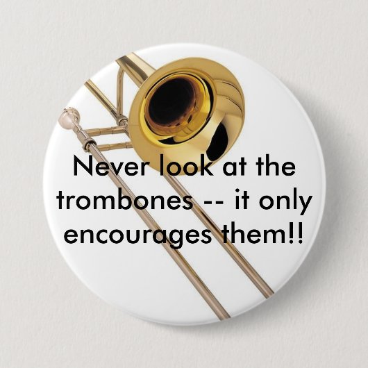 Trombone Ronde Button 7,6 Cm (Voorkant)