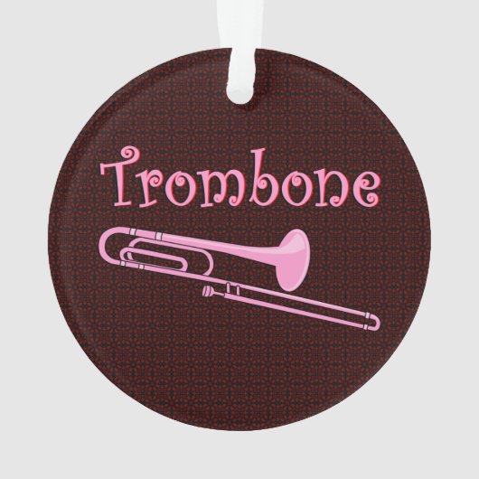 Trombone rose (dos)