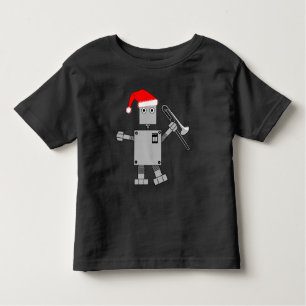 Trombone Santa Hat Robot Kinder Shirts