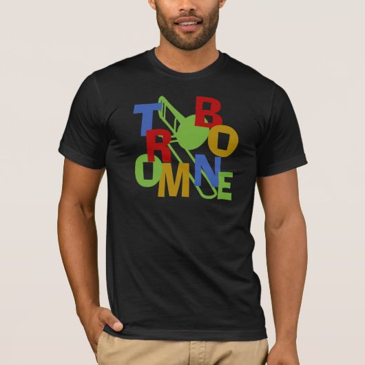 Trombone Scramble T-shirt (Voorkant)