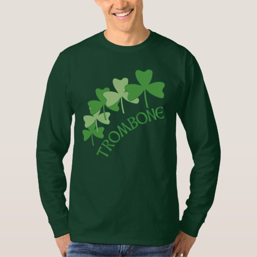 Trombone Shamrocks Arc T-shirt (Voorkant)