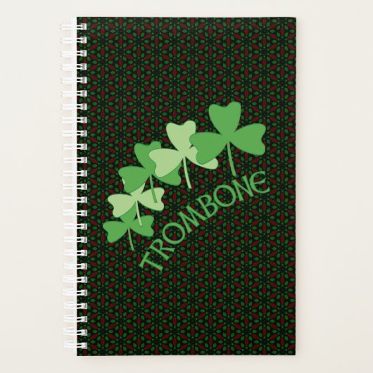Trombone Shamrocks Boog Planner (Voorkant)