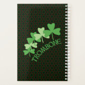 Trombone Shamrocks Boog Planner (Achterkant)