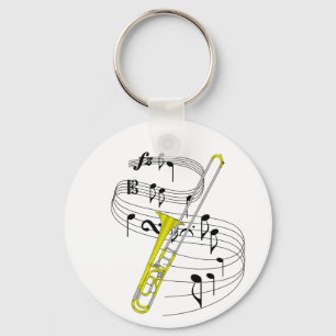 Trombone Sleutelhanger