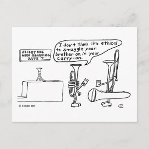 Trombone Smuggling Briefkaart