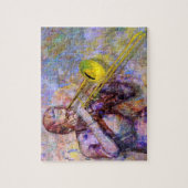 Trombone Solo puzzle Legpuzzel (Verticaal)