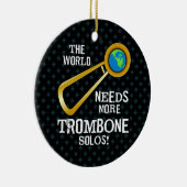 Trombone Solos Keramisch Ornament (Rechts)