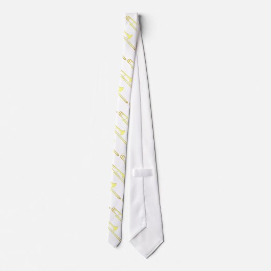 Trombone Stropdas (Achterkant)