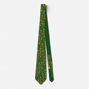 Trombone Stropdas (groen)