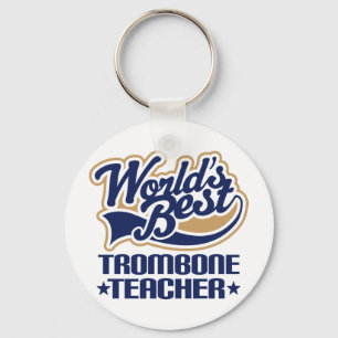 Trombone Teacher Gift Sleutelhanger