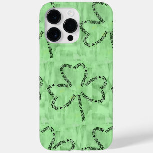 Trombone Tekst Shamrock Case-Mate iPhone 14 Pro Max Hoesje