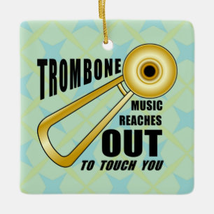 Trombone Touch Keramisch Ornament