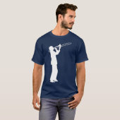 Trombone Trombonist Musicus T-shirt (Voorkant volledig)